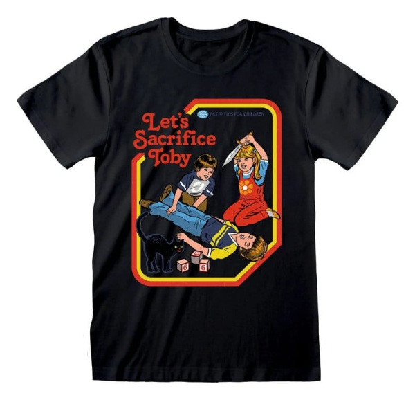 Steven Rhodes T-Shirt Lets Sacrifice Toby Black Size L 1