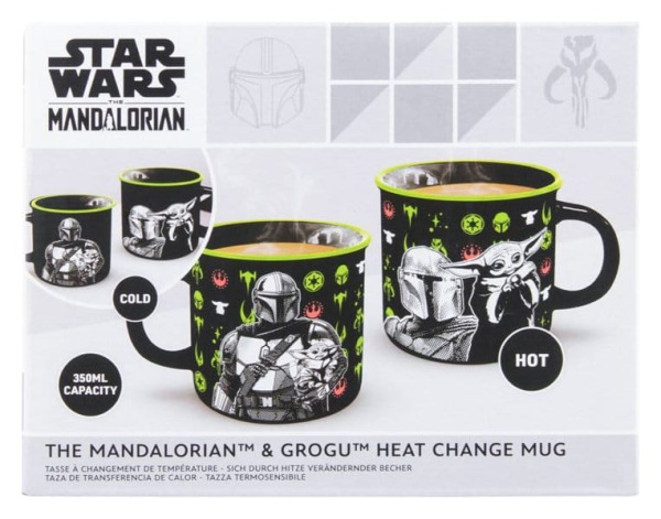 Star Wars: The Mandalorian Heat Change Mug Mandalorian and Grogu