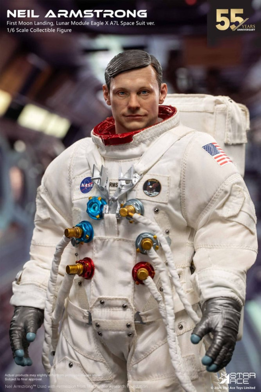 Neil Armstrong Action Figure 1/6 Neil Armstrong Deluxe Version 30 cm 13
