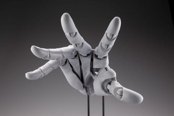 Takahiro Kagami PVC Artist Support Item Hand 1/1 Model/R Gray 21 cm