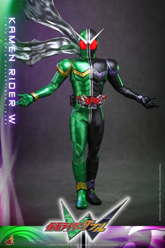 Kamen Rider Television Masterpiece Series Action Figure 1/6 Kamen Rider W 31 cm 11