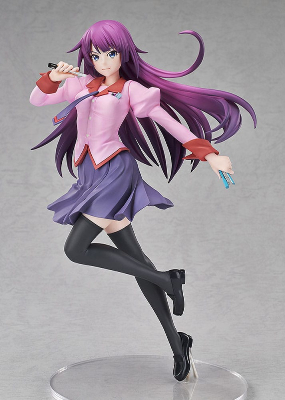 Monogatari Series Pop Up Parade PVC Statue Hitagi Senjyogahara L Size 23 cm 4