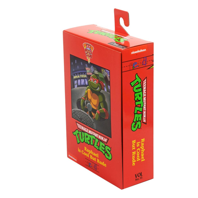 Teenage Mutant Ninja Turtles (1987 Cartoon) Action Figure Ultimate Raphael (VHS) 18 cm 3