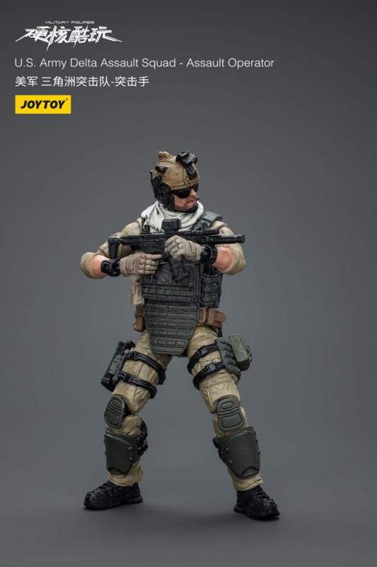 Hardcore Coldplay Action Figure 1/18 U.S. Army Delta Assault Squad Operator 11 cm 3