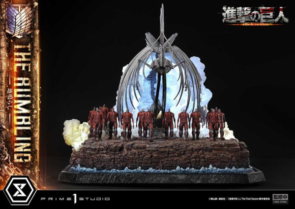 Attack on Titan West Ultimate Diorama Masterline Series Statue The Rumbling 64 cm 5