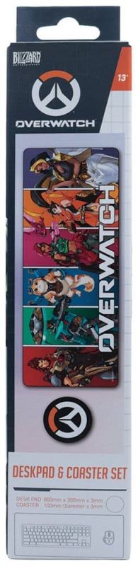 Overwatch Desk Pad & Coaster Set 6