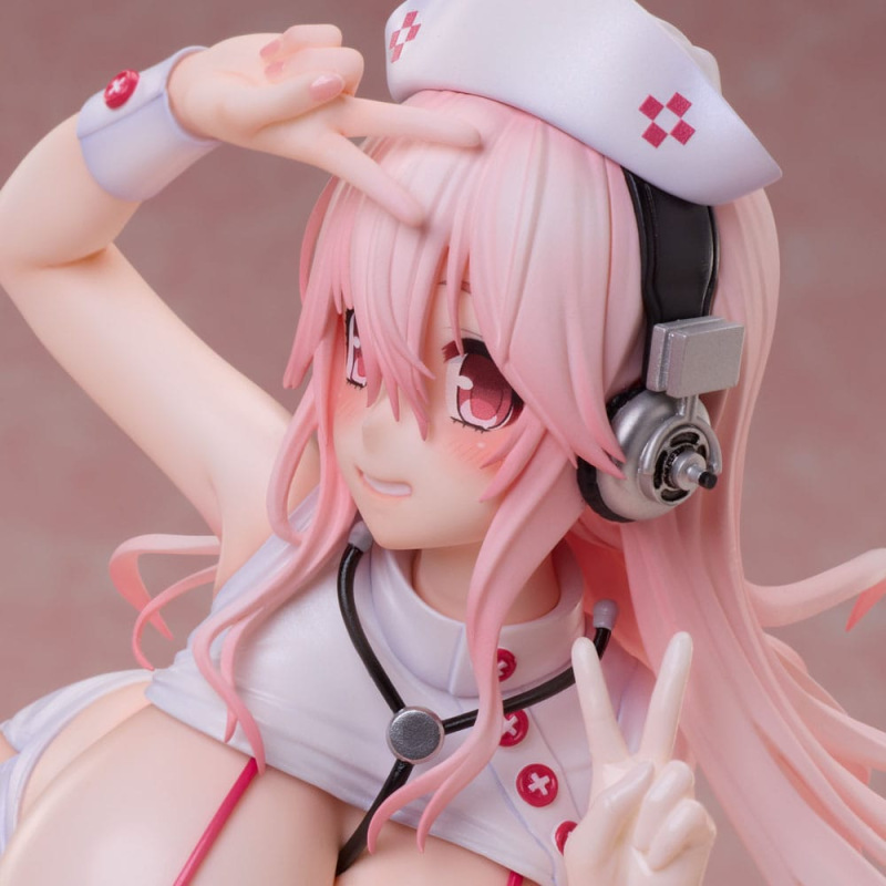 Super Sonico PVC Statue 1/6 Super Sonico Nurse Bikini Ver. 22 cm 10