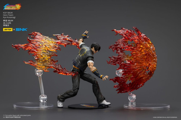 The King Of Fighters '98 Action Figure Hero Team Kyo Kusanagi 12 cm 4