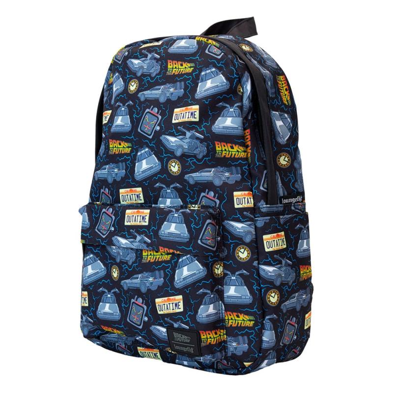 Universal by Loungefly Full-Size Nylon Backpack Back to the Future 40th Anniversary 1