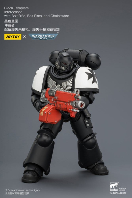 Warhammer 40,000 Action Figure Black Templars Intercessor 12 cm 13