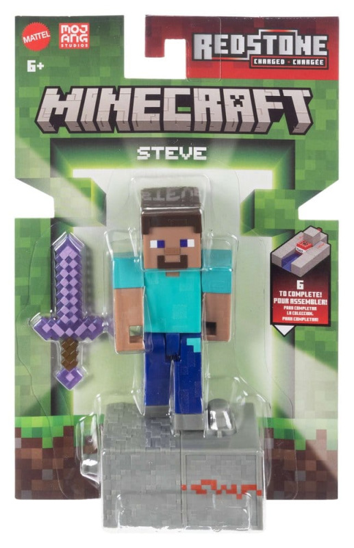 Minecraft Action Figure Steve 8 cm 1