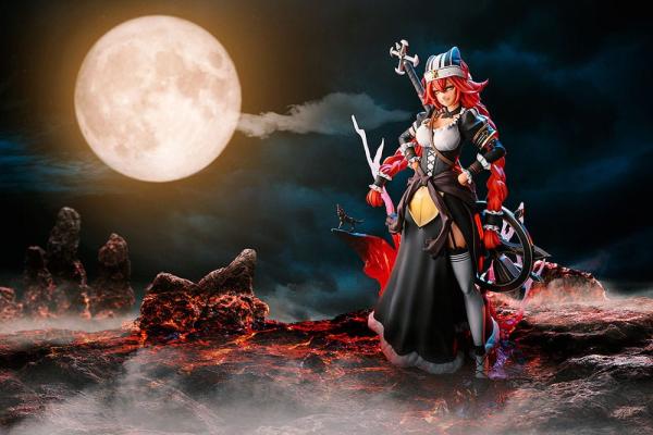 Overlord PVC Statue 1/8 Lupusregina Beta 10th Anniversary so-bin Ver. with Background Parts 22 cm