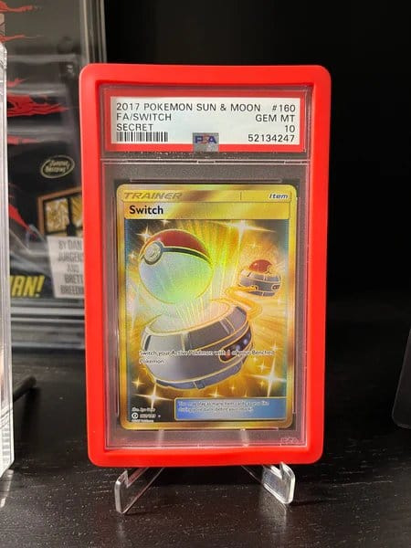 Evoretro Bumper Protector for PSA Slabs Red 6