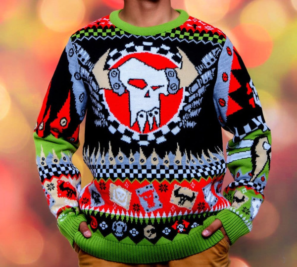 Warhammer 40,000 Christmas Sweater Ork Size L 1