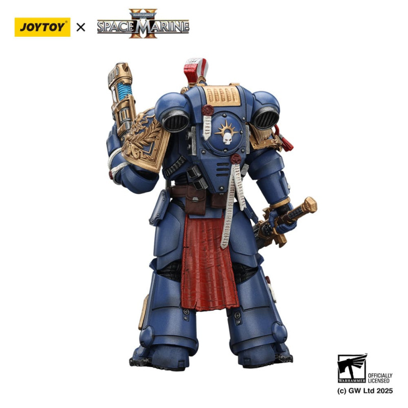Warhammer 40,000: Space Marine 2 Action Figure Ultramarines Relic Primus Armourwith Plasma Pistol an 6