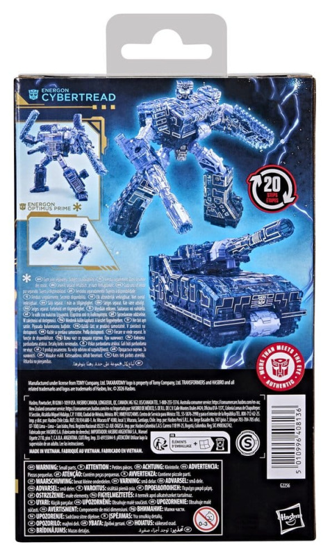 Transformers Age of the Primes Deluxe Class Action Figure Energon Cybertread 14 cm 1