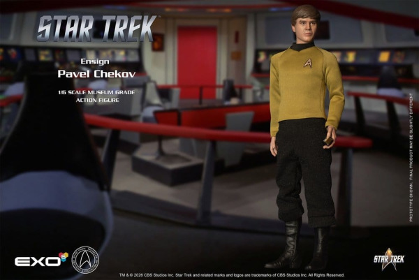 Star Trek: The Original Series Action Figure 1/6 Ensign Pavel Chekov 30 cm 5