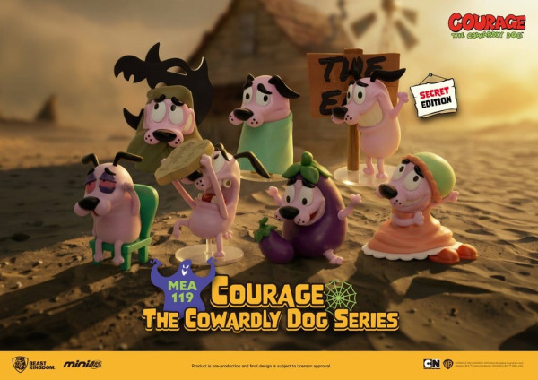 Courage the Cowardly Dog Mini Egg Attack Blind Box Figures Assortment 8 cm (6) 9