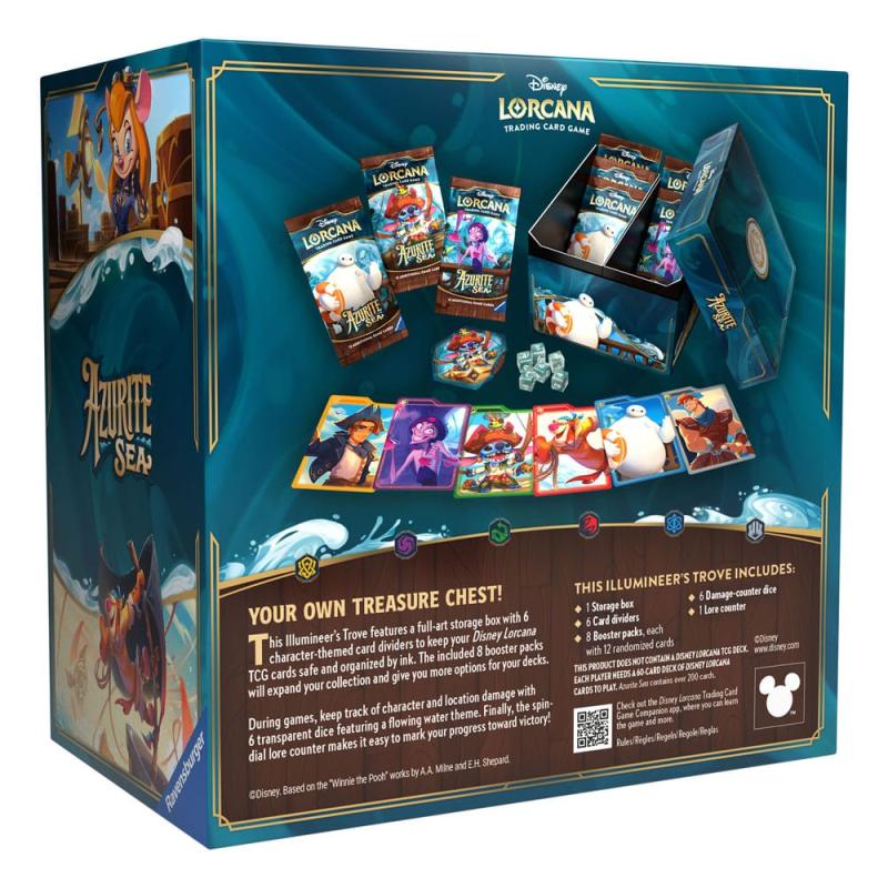 Disney Lorcana TCG Azurite Sea llumineer's Trove *English Edition*