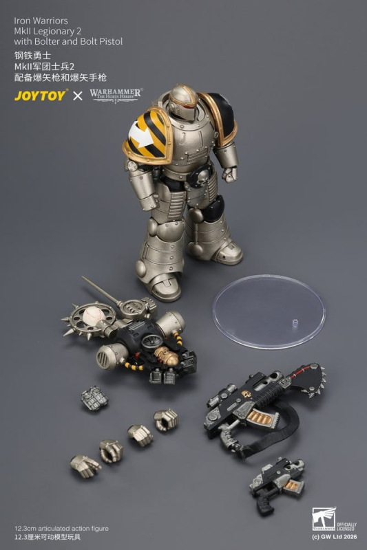 Warhammer The Horus Heresy Action Figure Iron Warriors MkII Legionary 2 12 cm 12
