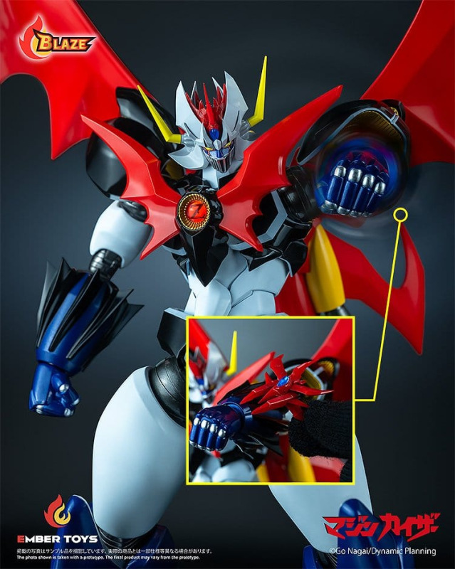 Mazinger BLAZE Series Diecast Action Figure Mazinkaiser (Original Version) 26 cm 3