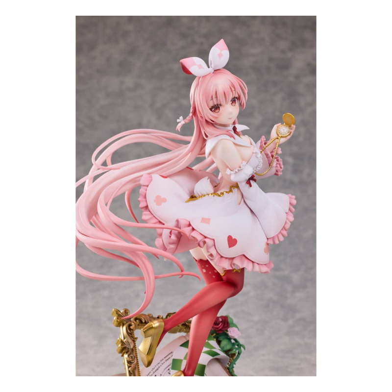Original Character PVC Statue 1/7 White Rabbit Rosu Wonderland Ver. Illustrated by Rosuuri Deluxe Ed 7