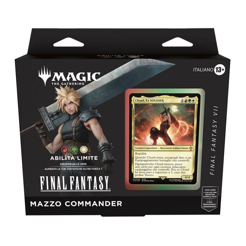 Magic the Gathering Final Fantasy Commander Decks Display (4) italian 5