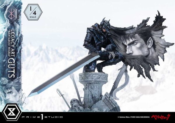 Berserk Legacy Art "Kentarou Miura" Statue 1/4 Guts 74 cm 4