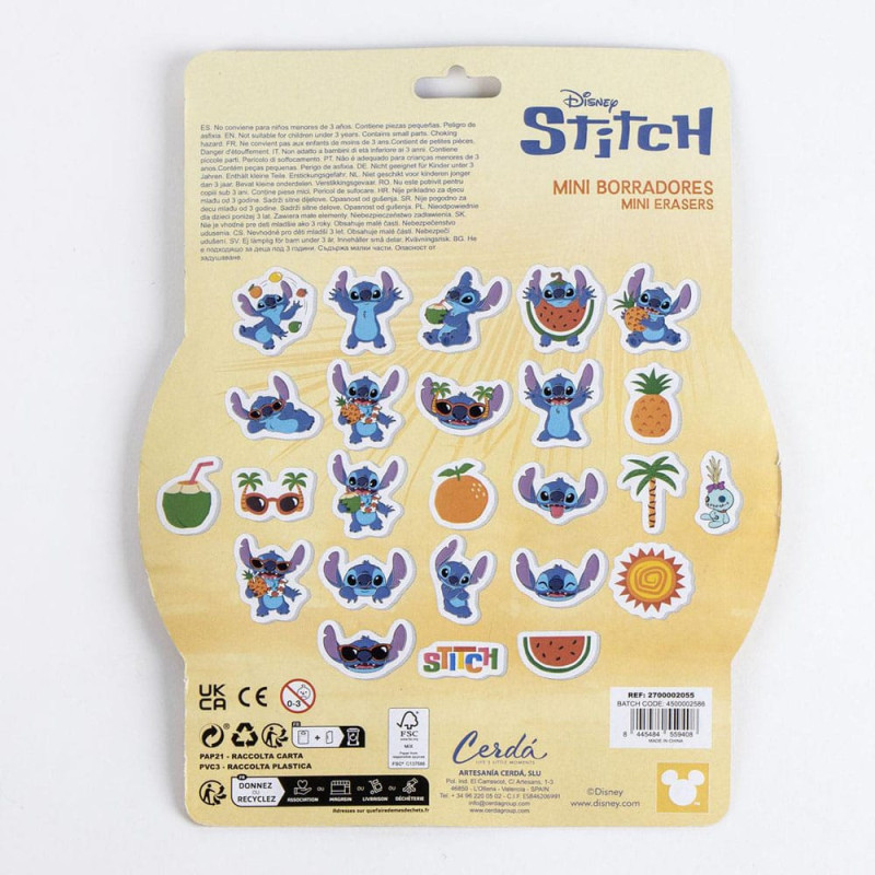 Lilo & Stitch Erasers 25-Pack 3