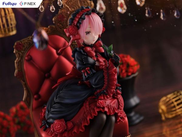 Re:ZERO -Starting Life in Another World F:NEX PVC Statue 1/7 Ram Gothic Ver. 20 cm