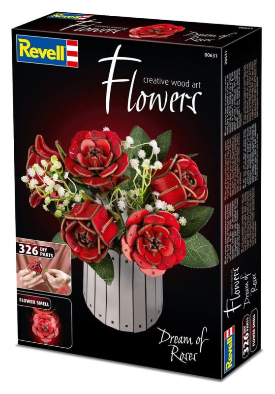 Revell Flowers Wooden Flowers Dream of Roses 22 cm 5