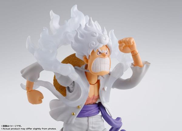 One Piece Z S.H. Figuarts Action Figure Monkey D. Luffy Gear 5 15 cm 6