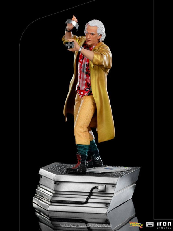 Back to the Future II Art Scale Statue 1/10 Doc Brown 25 cm 2