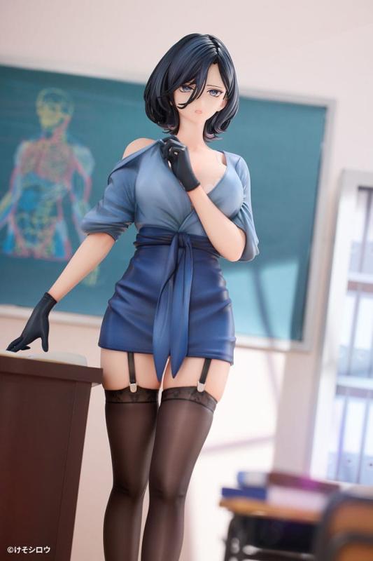 Original Character PVC Statue 1/6 Toutotsu ni Nugidasu Tennen Bijutsu Kyoushi Rumi Illustration by K 10