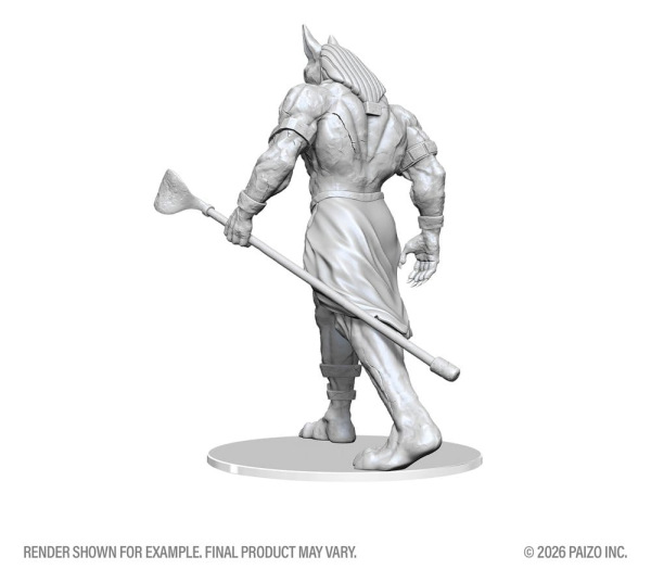 Pathfinder Deep Cuts Unpainted Boxed Miniature Giant Animated Statue 4