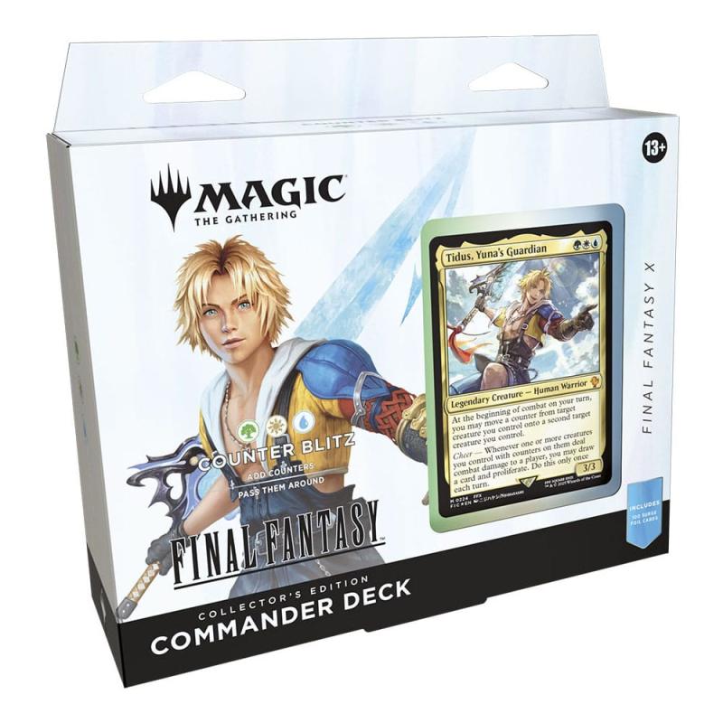 Magic the Gathering Final Fantasy Commander Decks Collector's Edition Display (4) english 7