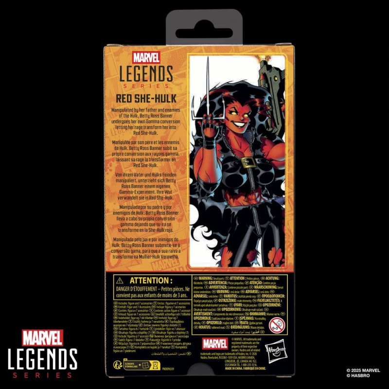 Hulk Marvel Legends Action Figure Red She-Hulk 15 cm 14