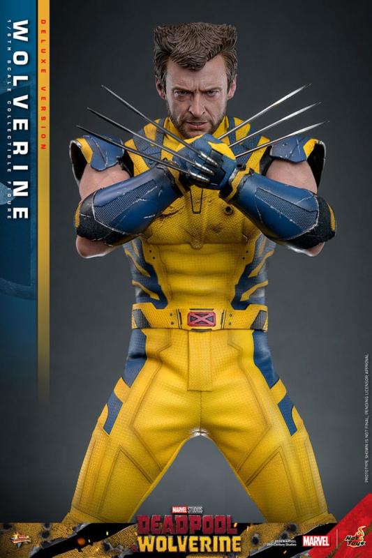 Deadpool & Wolverine Movie Masterpiece Action Figure 1/6 Wolverine (Deluxe Version) 31 cm