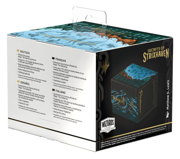 Ultimate Guard Sidewinder 100+ Xenoskin Magic: The Gathering "Secrets of Strixhaven" - Blue Mythic 2 9