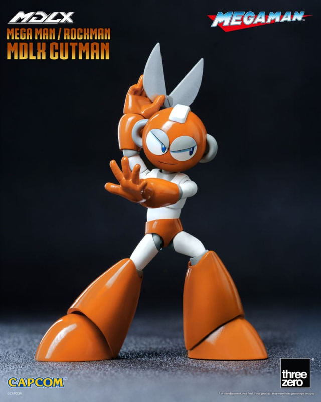 Mega Man MDLX Action Figure Rockman / Mega Man Cutman 12 cm 6