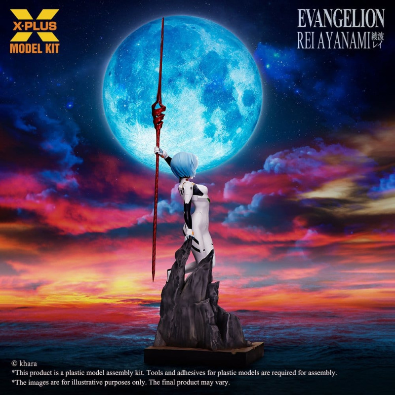 Neon Genesis Evangelion Plastic Model Kit 1/8 Rei Ayanami 40 cm 7