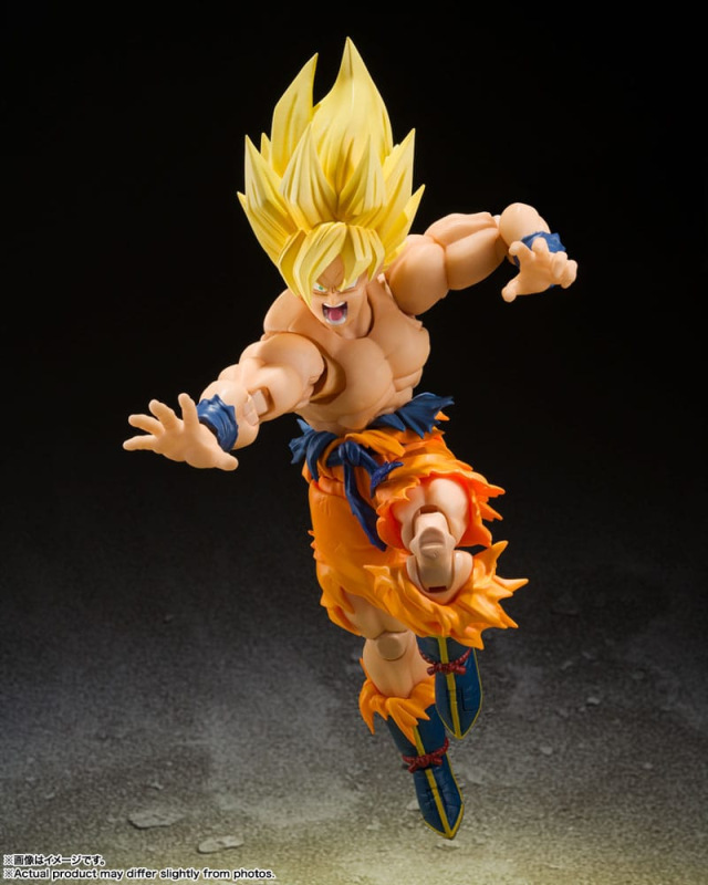 Dragon Ball Z S.H. Figuarts Action Figure Super Saiyan Son Goku - Legendary Super Saiyan - 14 cm 12