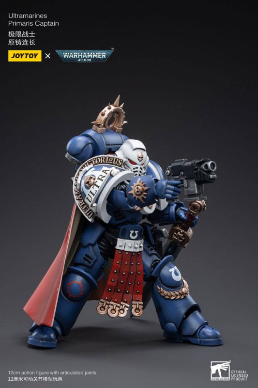 Warhammer 40k Action Figure 1/18 Ultramarines Primaris Captain 12 cm 5
