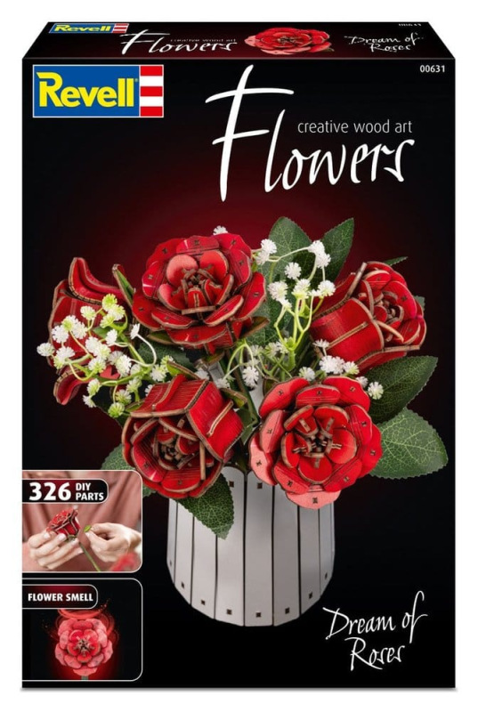 Revell Flowers Wooden Flowers Dream of Roses 22 cm 4