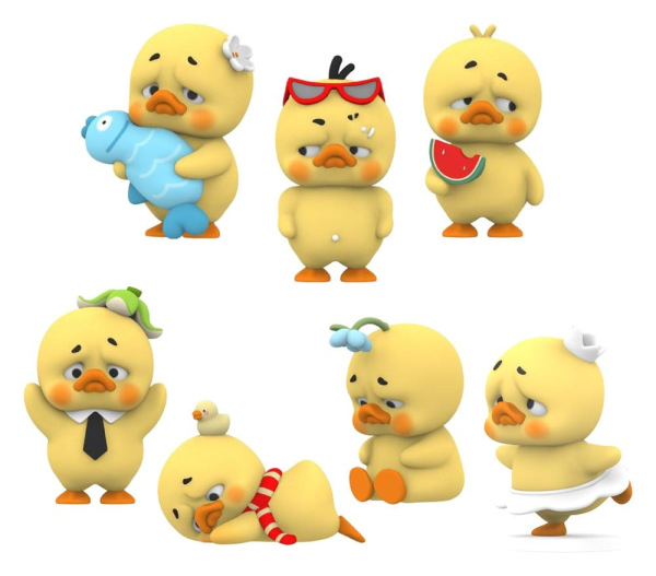 Upset Duck: Stop the Spiral Duck Blind Box figure 10 cm Display (6) 1