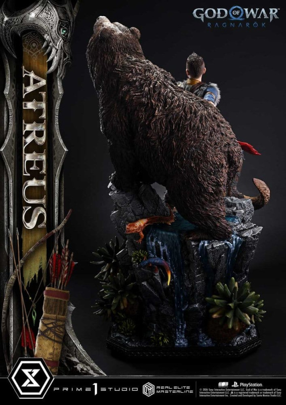 God of War: Ragnarok Real Elite Masterline Statue 1/3 Atreus DX Bonus Version 96 cm 6