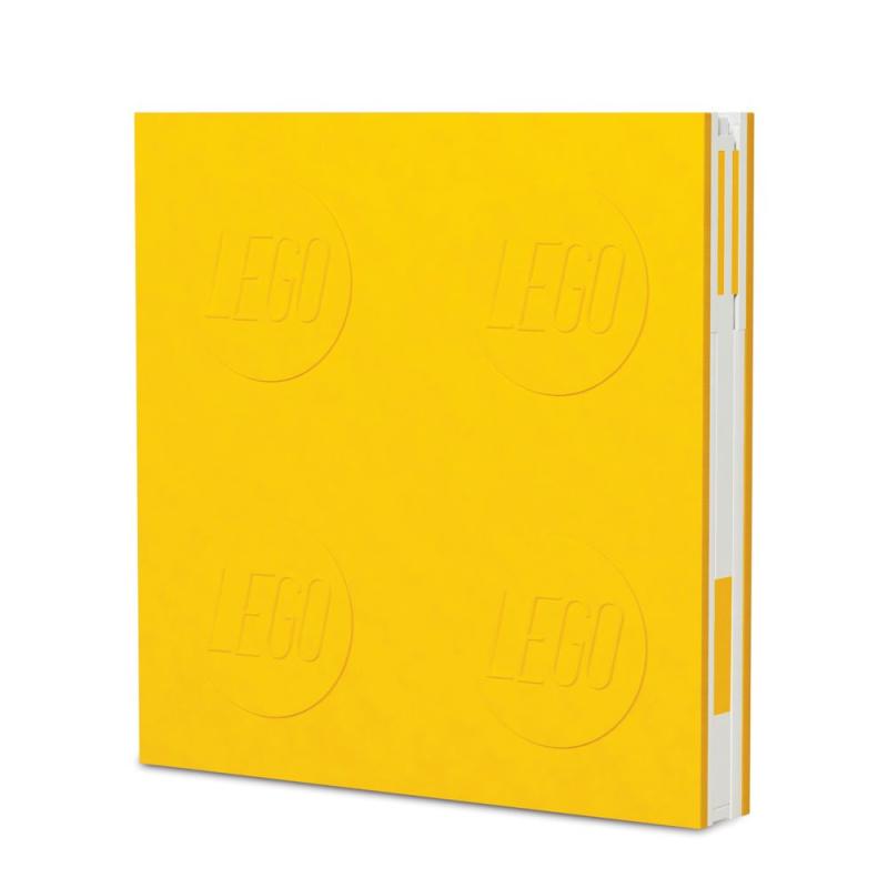 LEGO Notebook with Pen Yellow