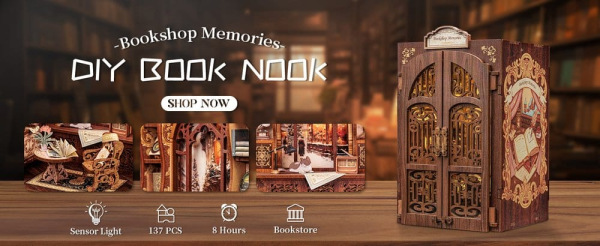 Book Nook Bookshop Memories 17 x 10 cm 1