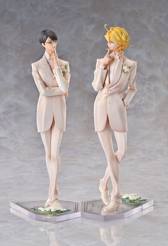 Doukyusei PVC Statues 2-Pack 1/7 Hikaru Kusakabe & Licht Sajo: Wedding Ver. 24 cm 1
