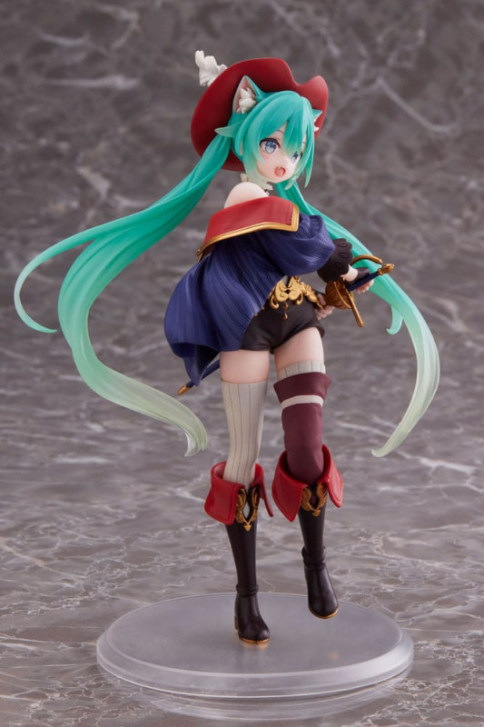 Hatsune Miku PVC Statue Hatsune Miku Wonderland Puss in Boots 18 cm 4